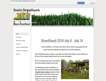 Tablet Screenshot of bowiestreetreach.org